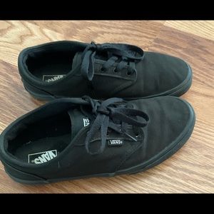 Vans youth 6.5 black old school